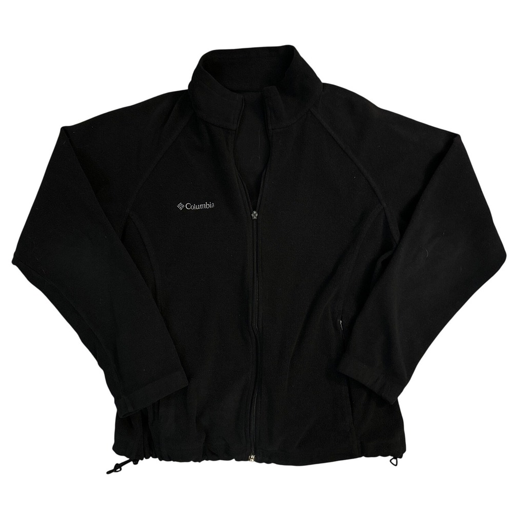 Columbia Womens Benton Springs Full Zip Fleece Jacket Black WL6114
